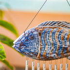 TIMBER KALA’S CELESTIAL FISH CHIMES FOR OUTDOORS