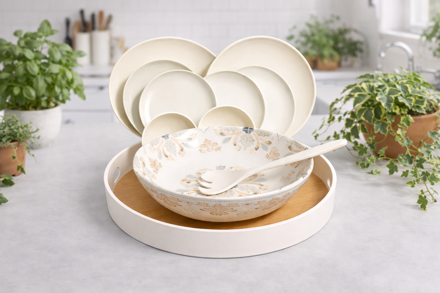 Tuscany Sun 11-Piece Complete Dining & Hosting Set