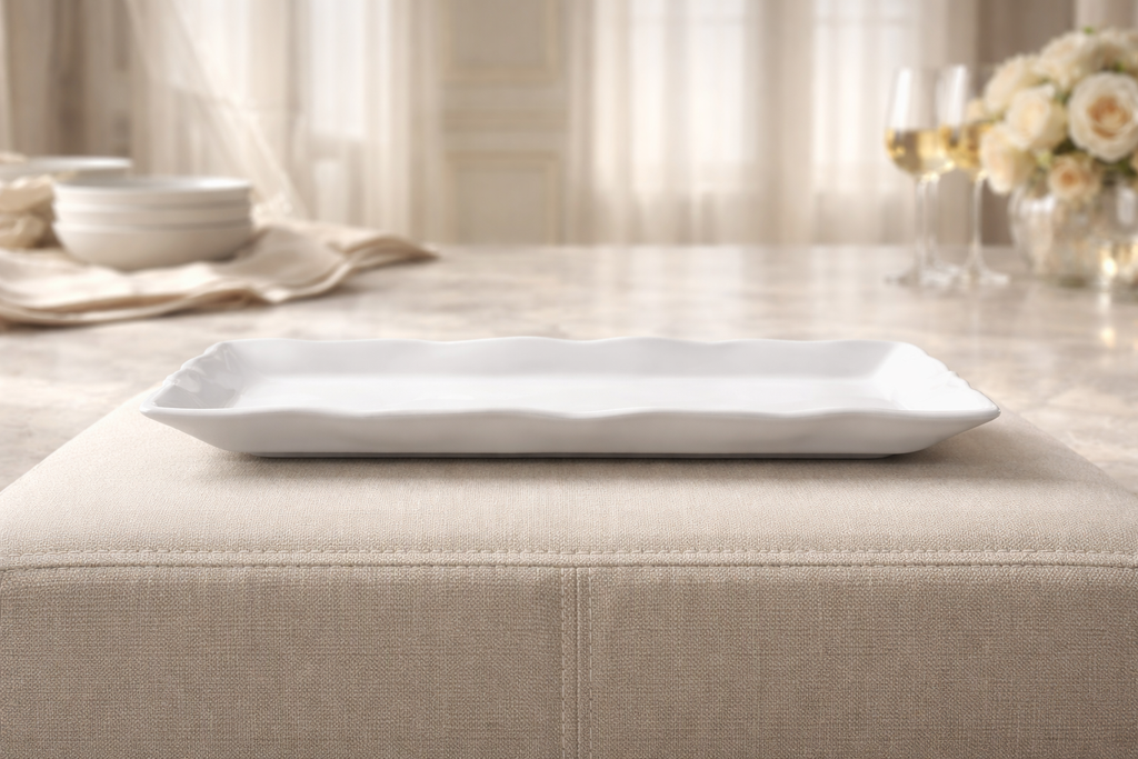 Stone Harvest 3-Piece Oval and Rectangular Platter Set