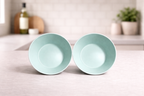 Aqua Marine 2-Piece Ceramic Breakfast Bowl Set