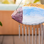 TIMBER KALA’S CELESTIAL FISH CHIMES FOR OUTDOORS