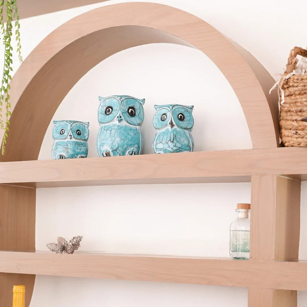 TIMBER KALA'S SET OF THREE AUSPICIOUS EYES