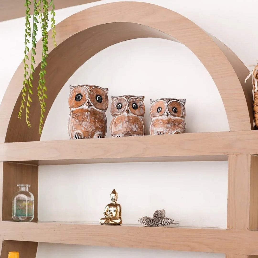 TIMBER KALA'S SET OF THREE AUSPICIOUS EYES