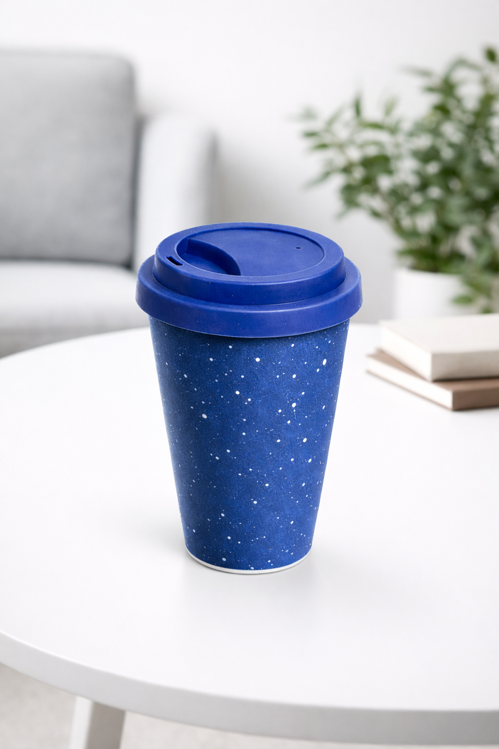 Cosmic Blue Travel Coffee Mug