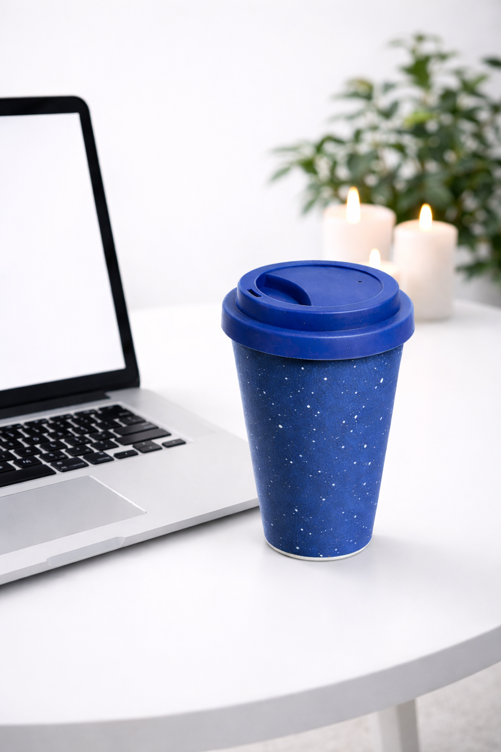 Cosmic Blue Travel Coffee Mug