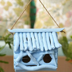 TIMBER KALA’S DOUBLE SLOT BIRD HOUSE FOR DECOR