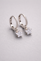 Contemporary Gold & Silver Crystal Duo (Set of 2)