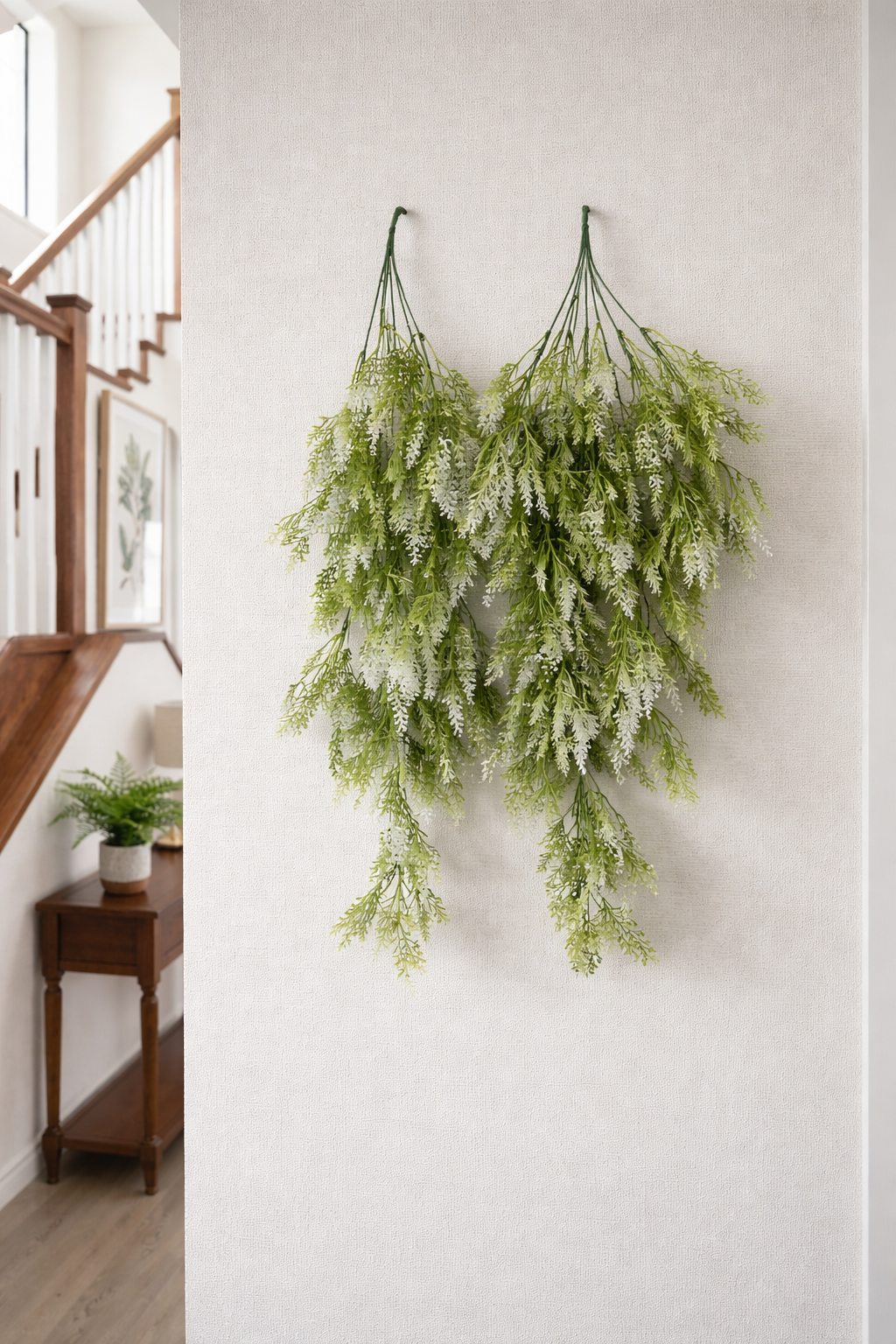 Hanging Artificial Asparagus Fern Vines (Set of 2)