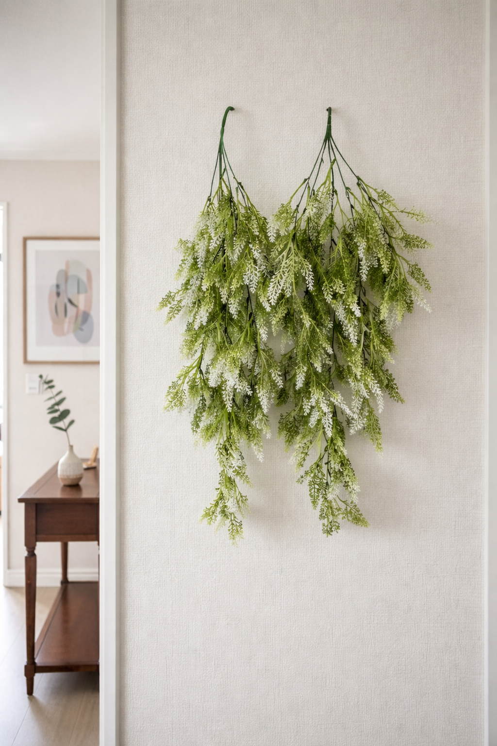 Hanging Artificial Asparagus Fern Vines (Set of 2)