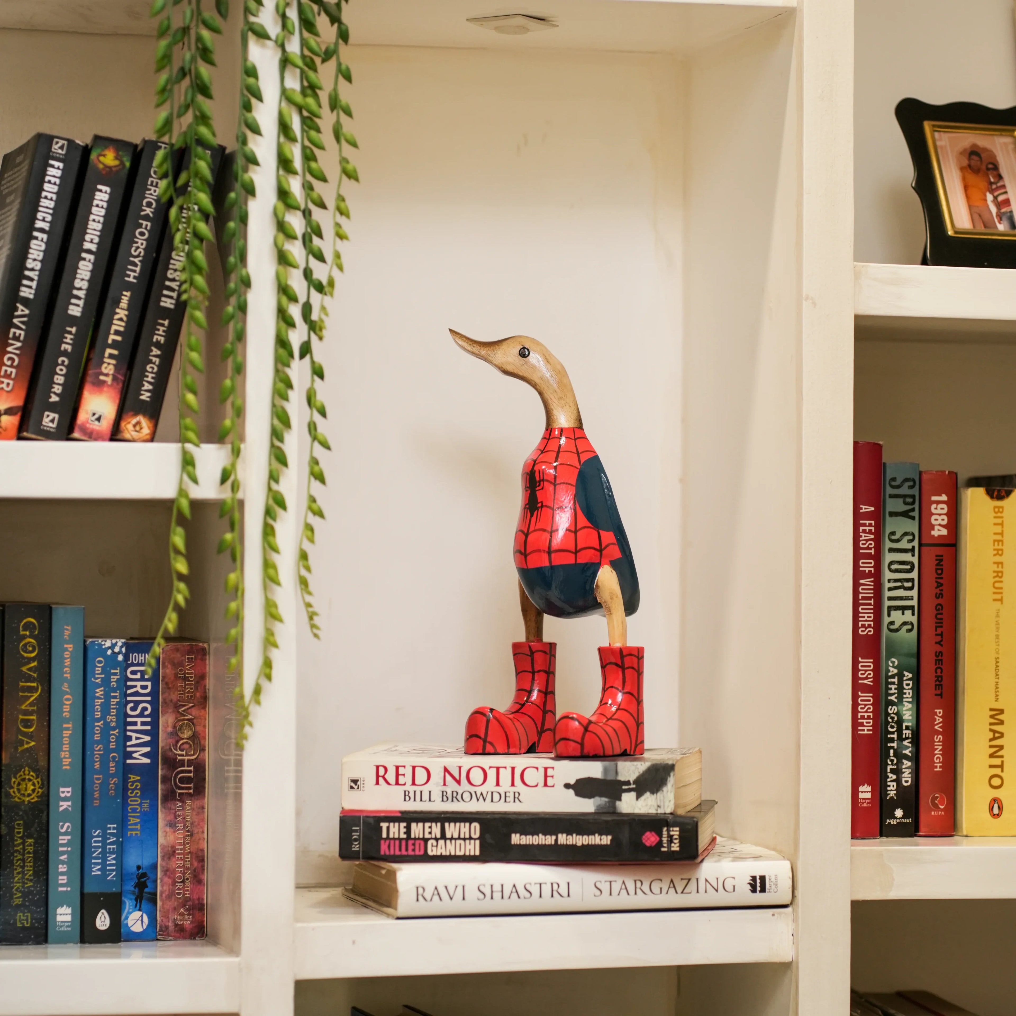 TIMBER KALA'S SMALL SPIDERMAN SWAGGER DUCKS FOR DECOR