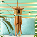 TIMBER KALA'S CHINESE HOUSE CELESTIAL CHIMES FOR DECOR