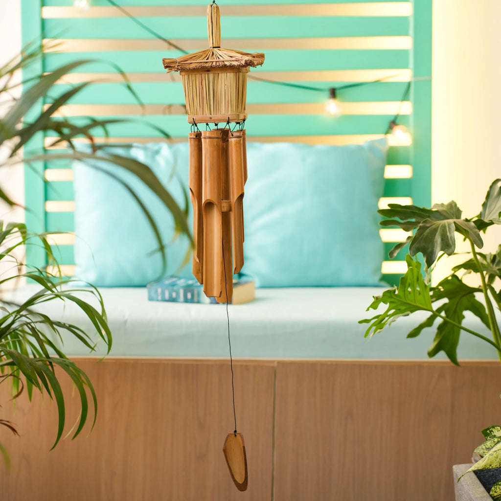 TIMBER KALA'S CHINESE HOUSE CELESTIAL CHIMES FOR DECOR