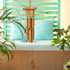 TIMBER KALA'S CHINESE HOUSE CELESTIAL CHIMES FOR DECOR