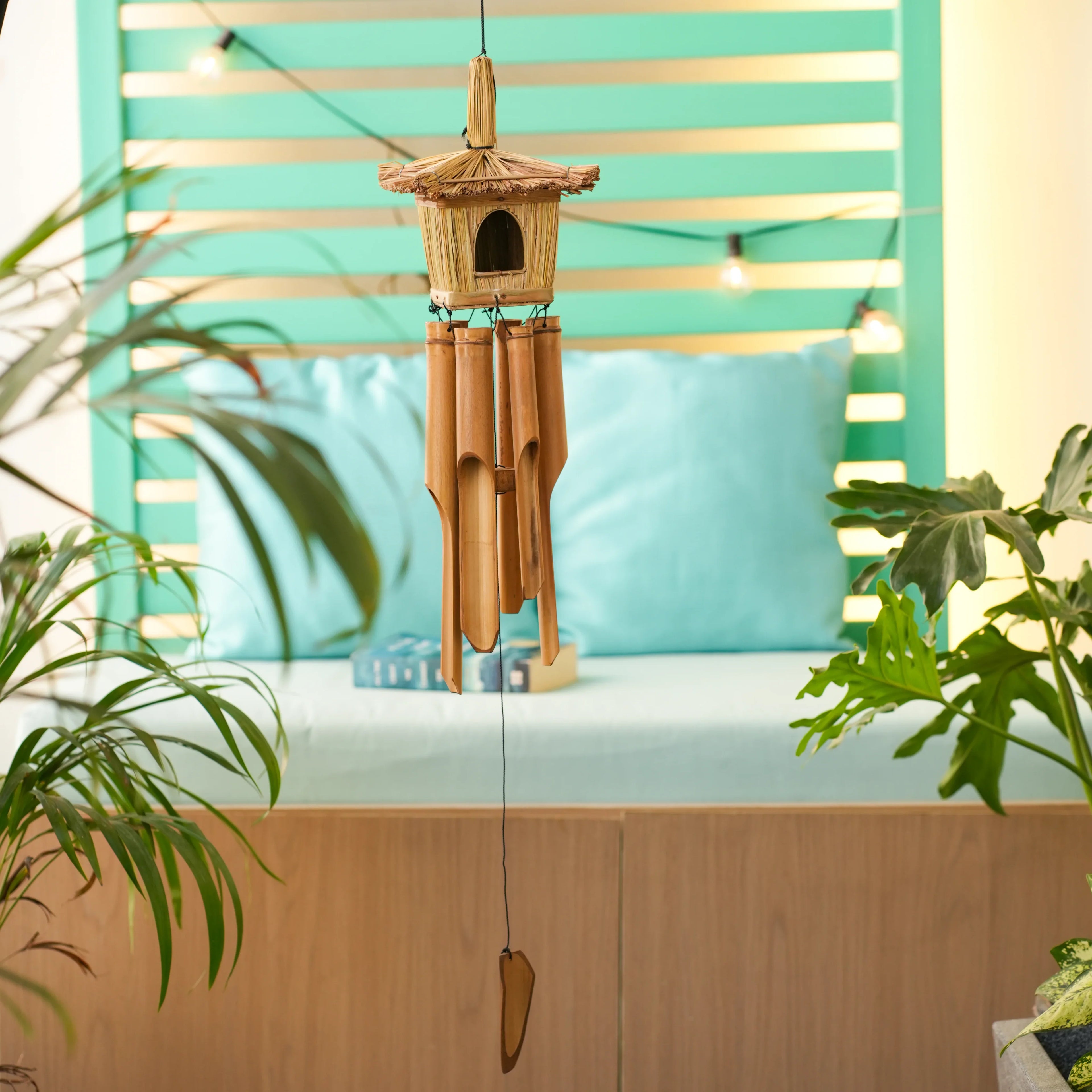 TIMBER KALA'S CHINESE HOUSE CELESTIAL CHIMES FOR DECOR