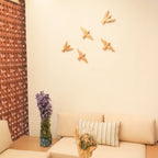 TIMBER KALA'S SINGLE WOODEN SPARROW FOR DECOR