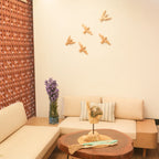 TIMBER KALA'S SINGLE WOODEN SPARROW FOR DECOR