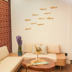 TIMBER KALA'S SINGLE WOODEN FISH FOR DECOR