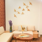 TIMBER KALA'S SINGLE WOODEN SPARROW FOR DECOR