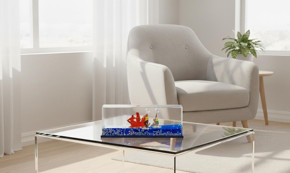 Unsinkable Ship Liquid Motion Bubbler – Titanic Themed Stress Relief Desk Toy