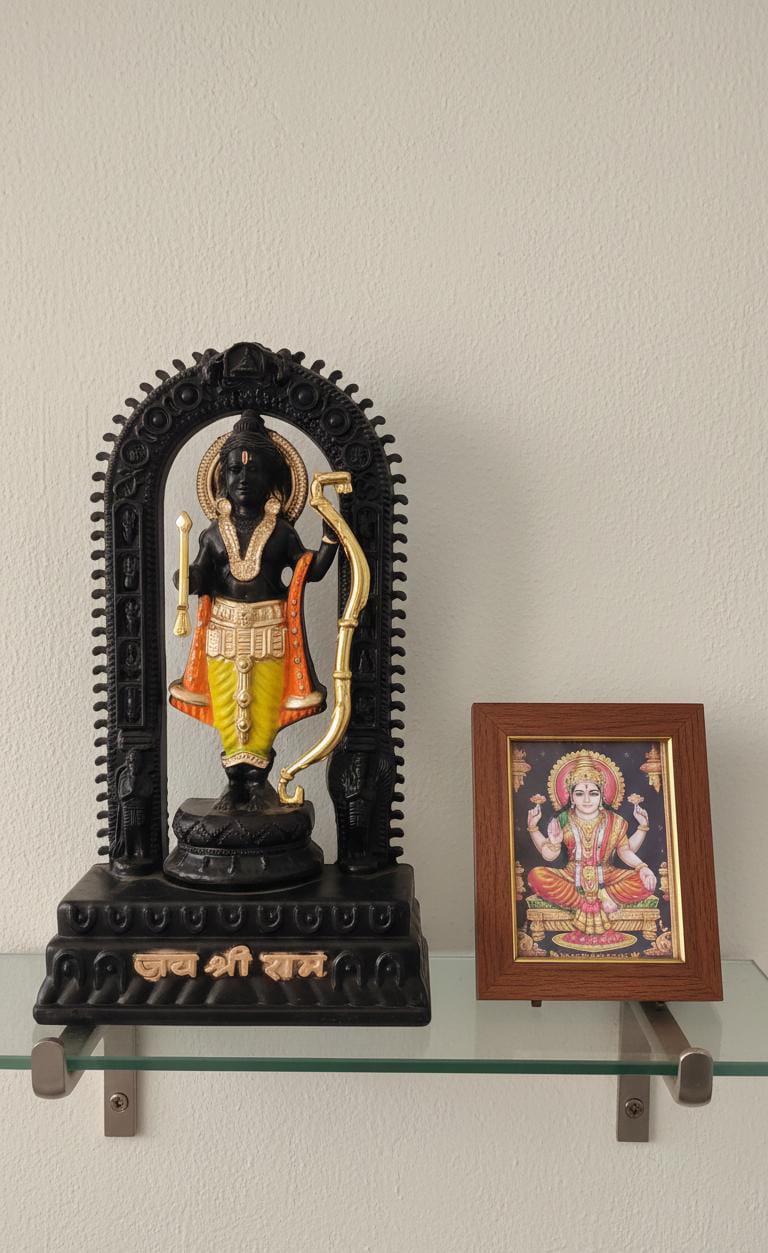 Shri Ram Lalla Idol (Black) – Authentic Ayodhya Mandir Replica Statue