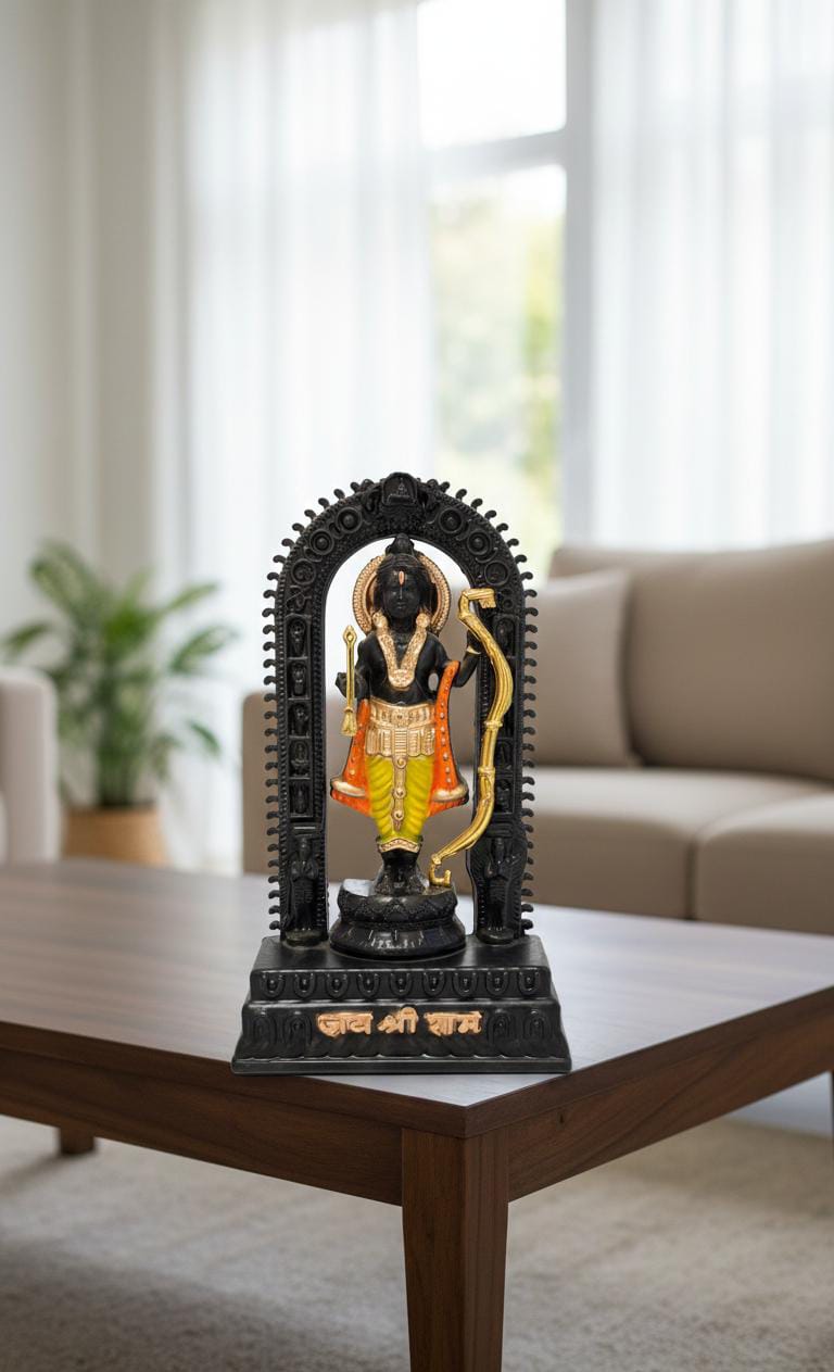 Shri Ram Lalla Idol (Black) – Authentic Ayodhya Mandir Replica Statue